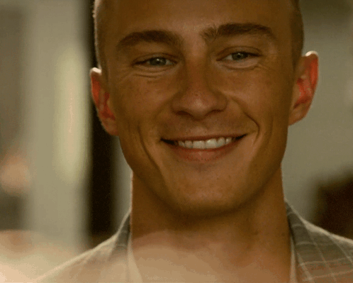 Close Up of Smiling Man