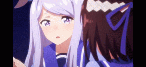 Close Up of Two Anime Girls