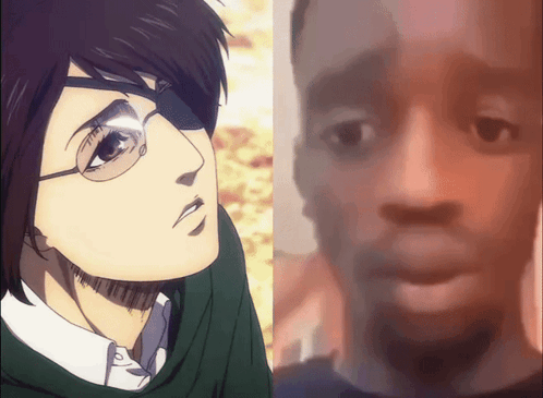 Close Up Of Two People's Faces GIF