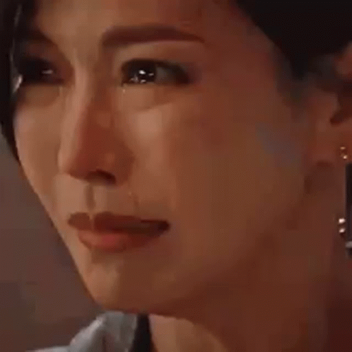 Close Up of Woman Crying