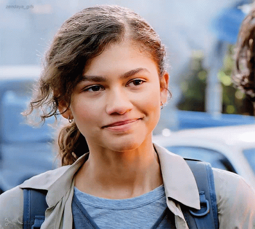 Close Up Of Woman Face Zendaya GIF