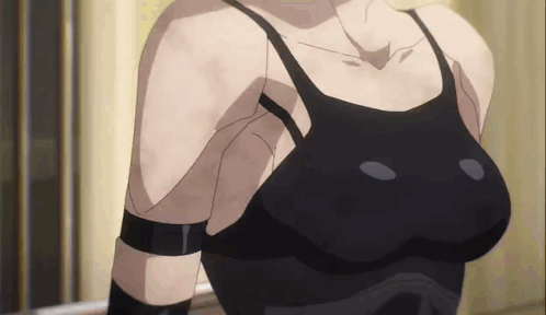 Close Up of Woman in Black Tank Top