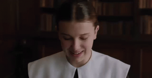 Close Up of Woman in White Shirt and Collar