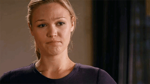 Close Up Of Woman Making Sad Face GIF