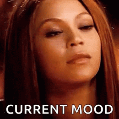 Close Up of Woman's Face With Current Mood