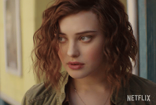 Close Up Of Woman's Face With Netflix GIF