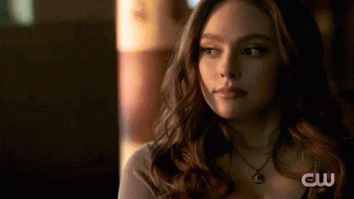 Close Up Of Woman Wearing Necklace GIF