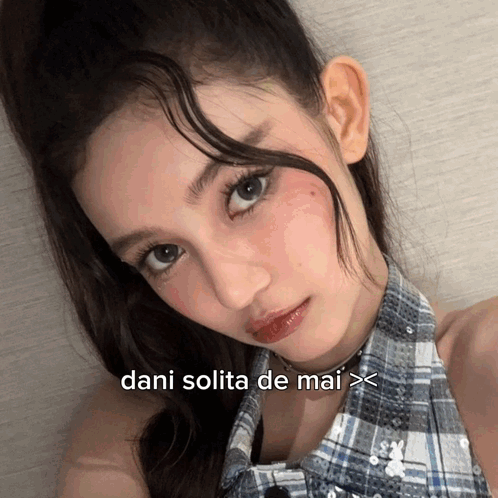 Close Up Of Woman With Dani Solita De Mai GIF