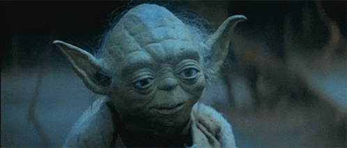 Close Up of Yoda Star Wars