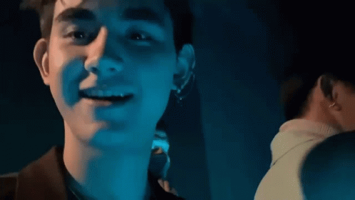 Close Up Of Young Man's Face GIF