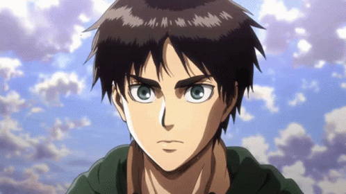 Close Up of Young Man With Blue Sky