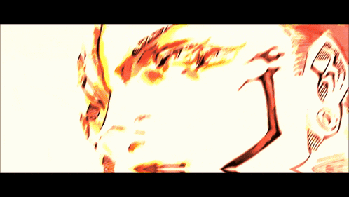 Close Up Person Breathing Flames