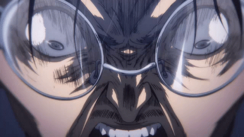 Close Up Person Face With Glasses GIF