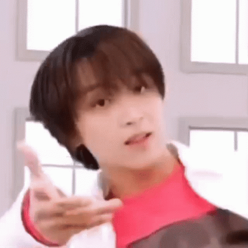Close Up Person Face With Hands Outstretched GIF