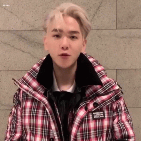 Close Up Person in Plaid Jacket