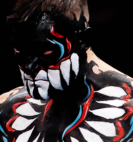 Close Up Person's Face and Body Paint
