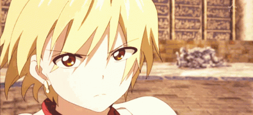 Close Up Person's Face With Brick Wall GIF