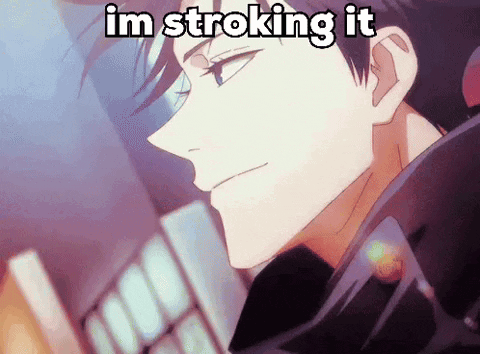 Close Up Person Saying Im Stroking It