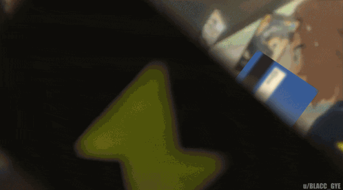 Close Up Person With Blue Hair and Yellow Star