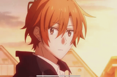 Close-Up Person With Orange Hair