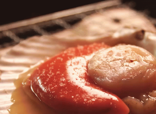 Close-Up Plate of Food With Sauce