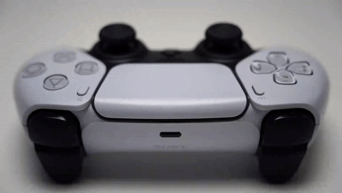 Close Up PS5 Controller with USB Port