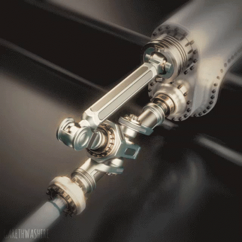 Close Up Robotic Arm Saying carethwashere