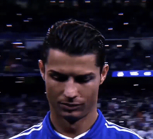 Close Up Soccer Player With Stadium