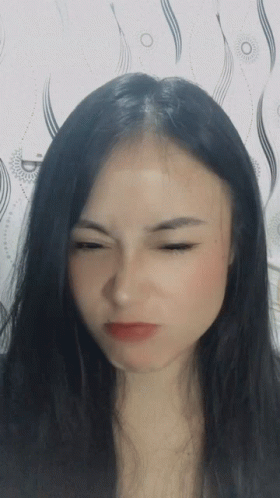 Close Up Woman Eyes Closed GIF