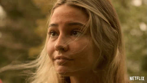 Close Up Woman Face Netflix