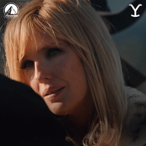 Close Up Woman Face Paramount Logo GIF