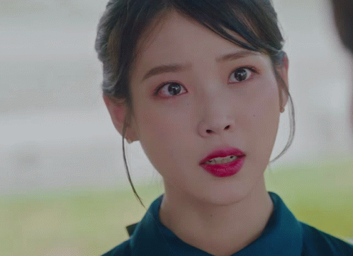 Close Up Woman Face Red Lipstick
