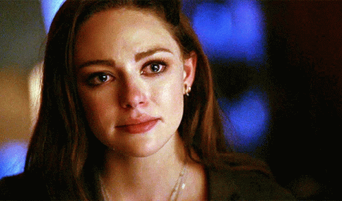 Close Up Woman Face With Tear