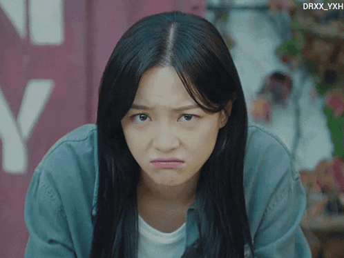 Close Up Woman Making Funny Face Drxx_yxh GIF