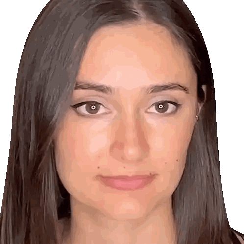 Close Up Woman's Face with Brown Eyes