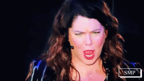 Close Up Woman SMP Logo GIF