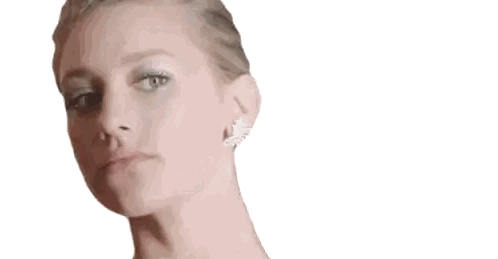 Close Up Woman With Earrings on Left Ear