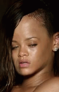Close Up Woman With Eyes Closed and Wet Hair