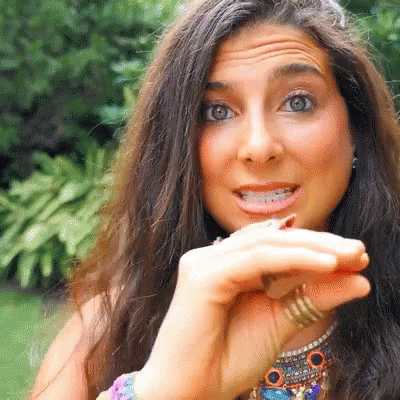 Close Up Woman With Necklace GIF