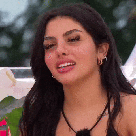 Close Up Woman With Open Mouth and Earrings