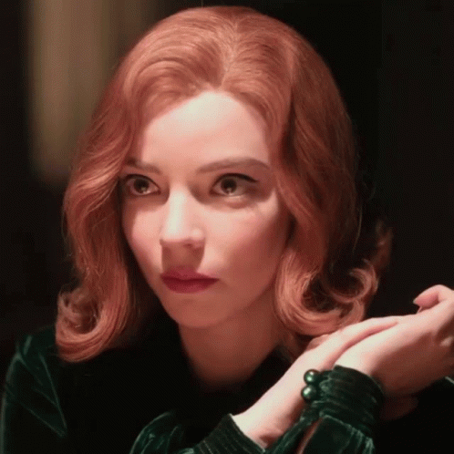 Close Up Woman With Red Hair