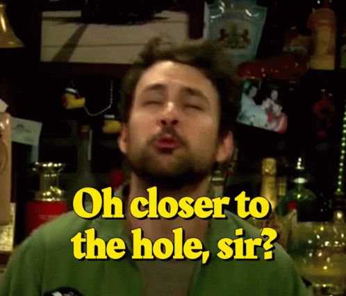 Closer To The Hole Charlie Day GIF
