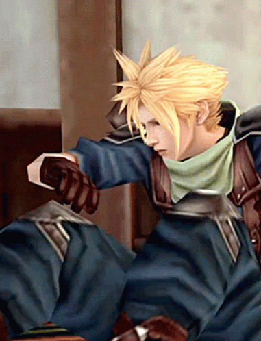 Cloud Strife Crisis Core Cloud Hd GIF