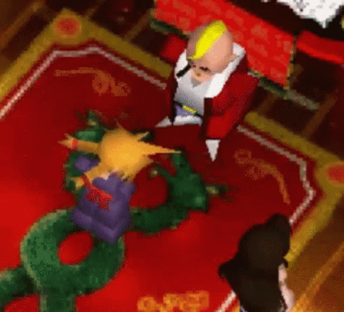 Cloud Strife Don Corneo GIF