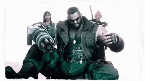 Cloud Strife Final Fantasy Ever Crisis GIF