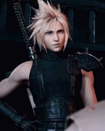Cloud Strife From Final Fantasy GIF