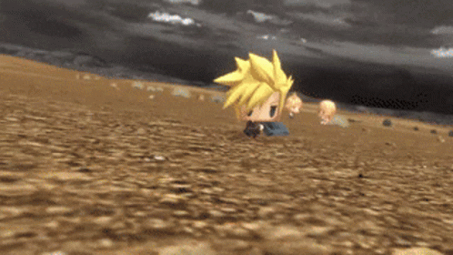 Cloud Strife Sword Anime GIF