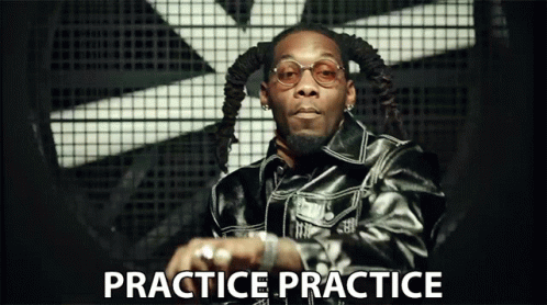 Clout Practice Makes Prctice GIF