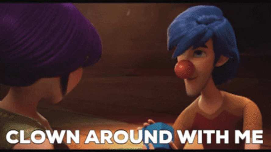 Clown Around With Me GIF