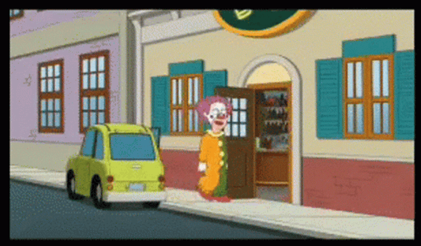 Clown Car Backwards Rewind GIF